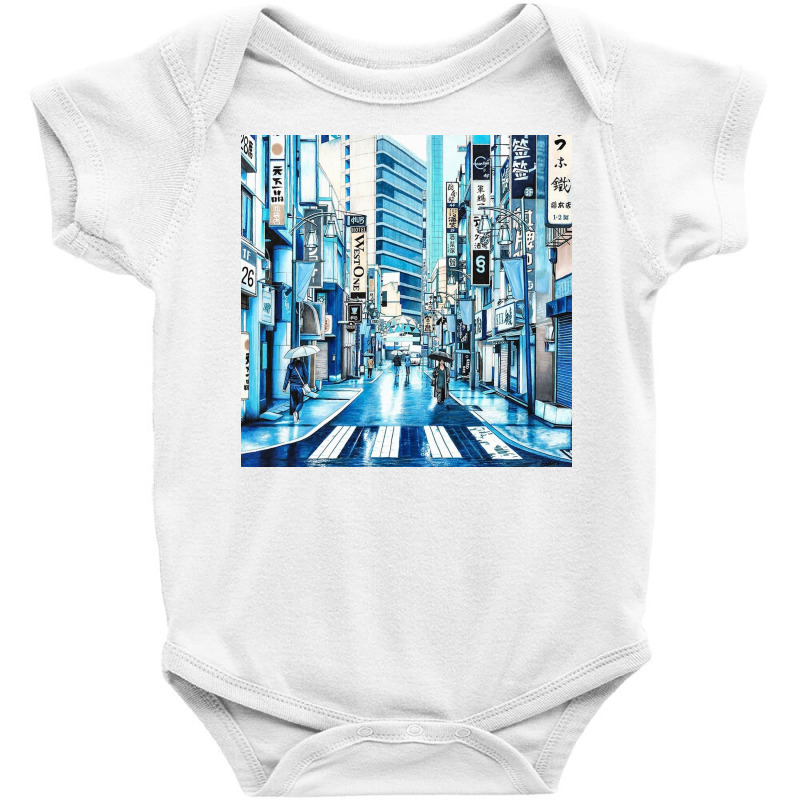 Osaka Restaurant Baby Bodysuit by lorismerch | Artistshot