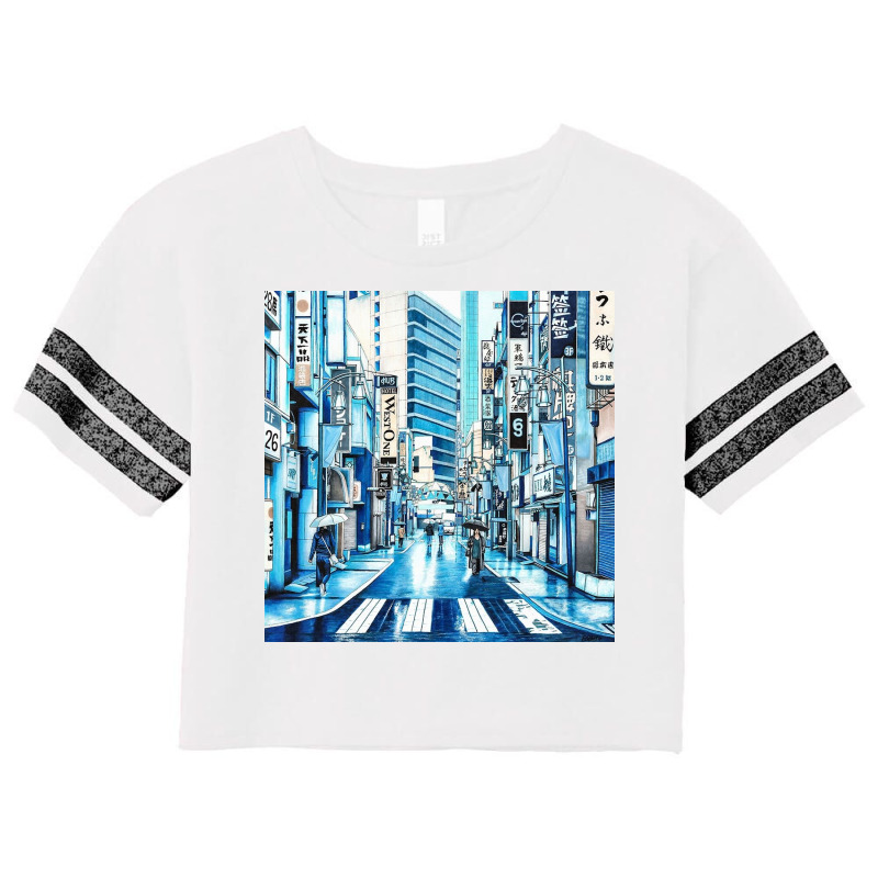 Osaka Restaurant Scorecard Crop Tee by lorismerch | Artistshot