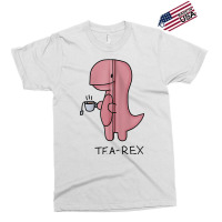 Tea Rex   Humorous Pun Zip Hoodie Exclusive T-shirt | Artistshot