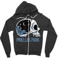 Pinellas Park T  Shirt Chilling Skeleton Pinellas Park T  Shirt Zipper Hoodie | Artistshot