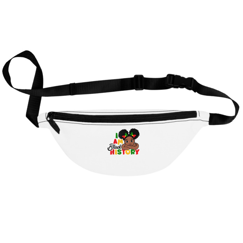 I Am Black History Shirt For Kids Girls Black History Month T Shirt Fanny Pack | Artistshot