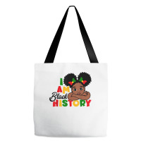 I Am Black History Shirt For Kids Girls Black History Month T Shirt Tote Bags | Artistshot