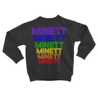 Minett House Colors T Shirt Toddler Sweatshirt | Artistshot