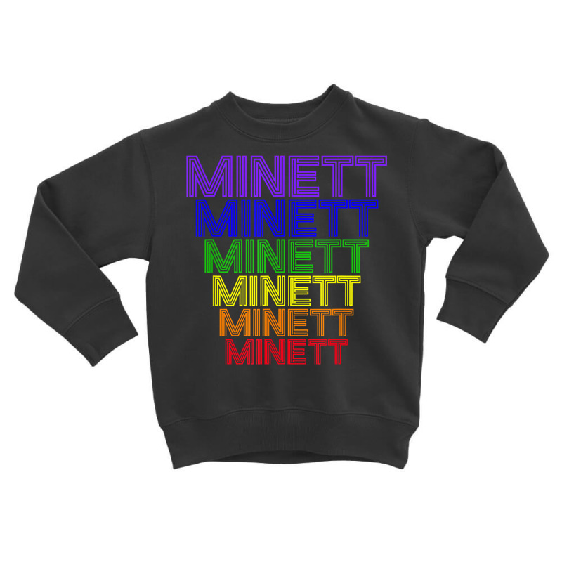 Minett House Colors T Shirt Toddler Sweatshirt by bendlelobeltzoer | Artistshot