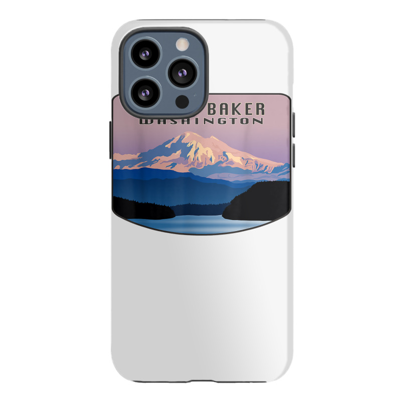 Mount Baker Whatcom County Bellingham Washington Mountain T Shirt Iphone 13 Pro Max Case | Artistshot