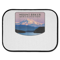 Mount Baker Whatcom County Bellingham Washington Mountain T Shirt Rear Car Mat | Artistshot