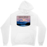 Mount Baker Whatcom County Bellingham Washington Mountain T Shirt Unisex Hoodie | Artistshot