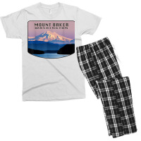 Mount Baker Whatcom County Bellingham Washington Mountain T Shirt Men's T-shirt Pajama Set | Artistshot