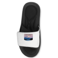 Mount Baker Whatcom County Bellingham Washington Mountain T Shirt Slide Sandal | Artistshot