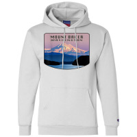 Mount Baker Whatcom County Bellingham Washington Mountain T Shirt Champion Hoodie | Artistshot