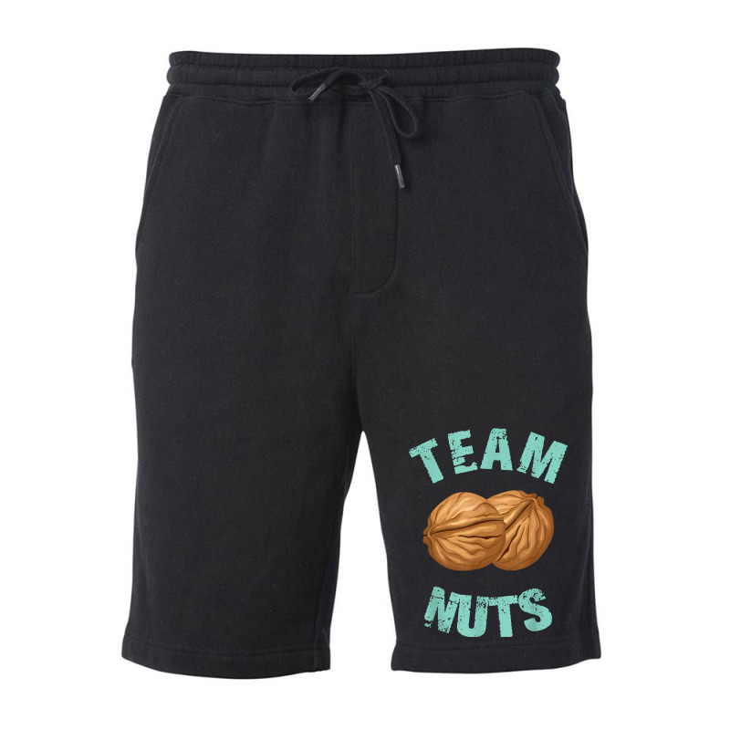 Team Nuts   Funny Baby Boy Gender Reveal Family Matching T Shirt Fleece Short | Artistshot