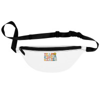 Team Kindergarten Groovy Wavy Back To School Teacher Student T Shirt Fanny Pack | Artistshot