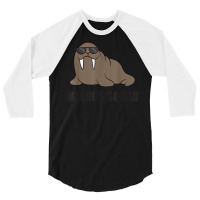 Team Walrus Funny Walrus Squad T Shirt 3/4 Sleeve Shirt | Artistshot