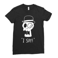 Swanky Skull Ladies Fitted T-shirt | Artistshot