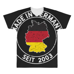 made in germany since 2003 birthday gift idea All Over Men's T-shirt | Artistshot