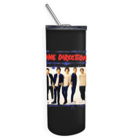 Spray Paint Blue 1 Direction Skinny Tumbler | Artistshot