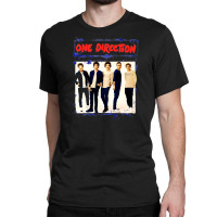 Spray Paint Blue 1 Direction Classic T-shirt | Artistshot