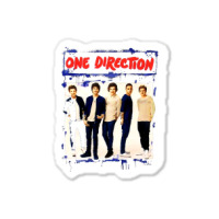 Spray Paint Blue 1 Direction Sticker | Artistshot