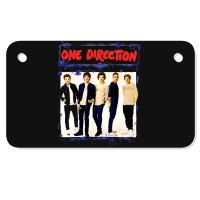 Spray Paint Blue 1 Direction Motorcycle License Plate | Artistshot