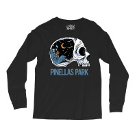 Pinellas Park T  Shirt Chilling Skeleton Pinellas Park T  Shirt Long Sleeve Shirts | Artistshot