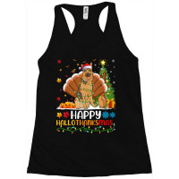 Dog Lover Funny Happy Belgian Malinois Dog Hellothanksmas Racerback Tank | Artistshot