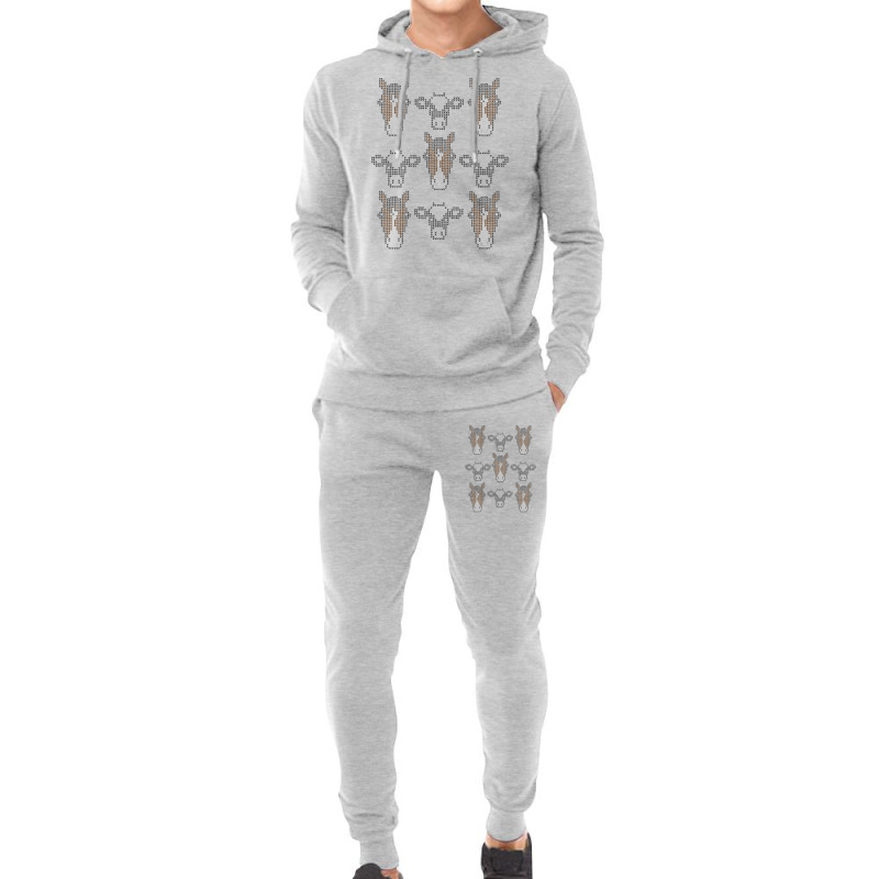 Custom Knitted Farm Animal Hoodie 