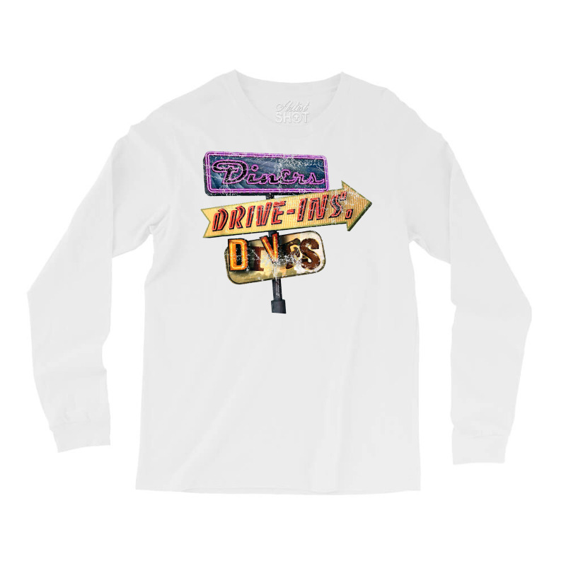 Diners Drive Ins And Dives T Shirt Long Sleeve Shirts | Artistshot