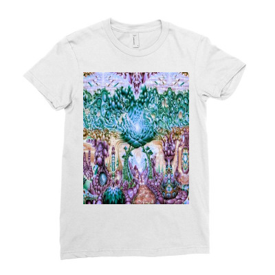 Eternity Vision Ladies Fitted T-shirt Designed By Jonybravo2000