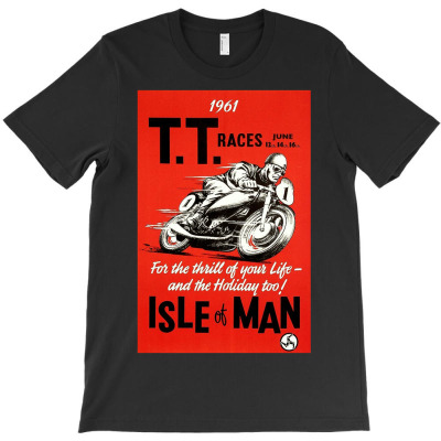 Vintage Tt Race Poster, Ideal Gift Or Birthday Present T-shirt Designed By Abdul Hasim