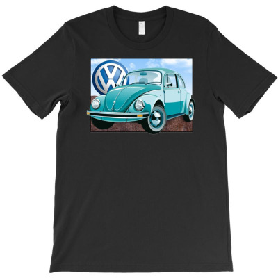 Vw Beetle Sky, Ideal Birthday Gift Or Present T-shirt Designed By Abdul Hasim