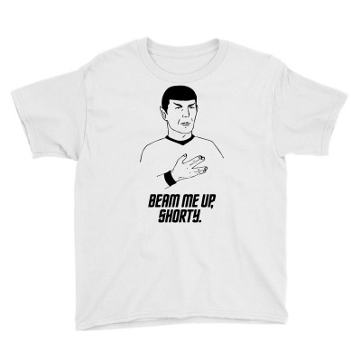 Beam Me Up Shorty Youth Tee Designed By Ditreamx