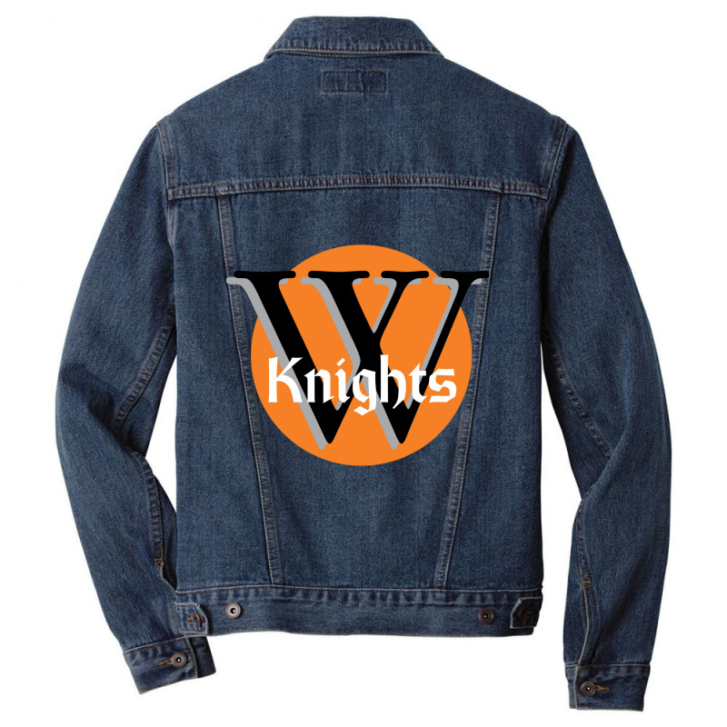 Wartburg Knights Men Denim Jacket | Artistshot