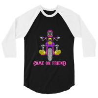 Come On Friend 3/4 Sleeve Shirt | Artistshot