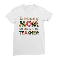 Teacher Mom Ladies Fitted T-shirt | Artistshot