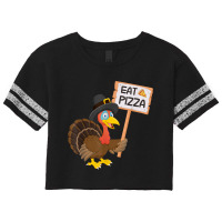 Eat Pizza Instead Of Turkey On Thanksgiving T Shirt Scorecard Crop Tee | Artistshot