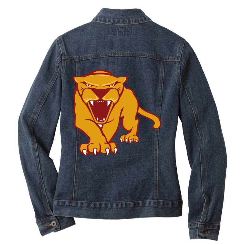 Minnesota Morris Cougars Ladies Denim Jacket by AnnabelBlair1 | Artistshot