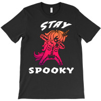 Unicorn T  Shirtstay Spooky Unicorn Skeleton Dabbing T  Shirt T-shirt | Artistshot