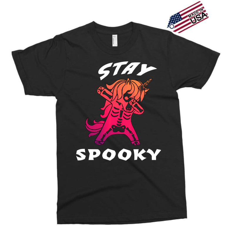 Unicorn T  Shirtstay Spooky Unicorn Skeleton Dabbing T  Shirt Exclusive T-shirt | Artistshot