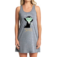 Vampire T  Shirt Mornings Suck T  Shirt Tank Dress | Artistshot