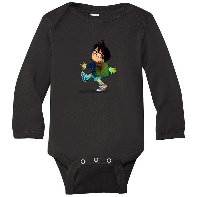 Detective Conan Long Sleeve Baby Bodysuit by Daslife | Artistshot