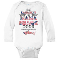 Forget Mama Bear I'm A Mama Shark Floral For Light Long Sleeve Baby Bodysuit | Artistshot