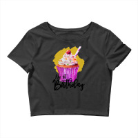 My First Birthday Girl Crop Top | Artistshot