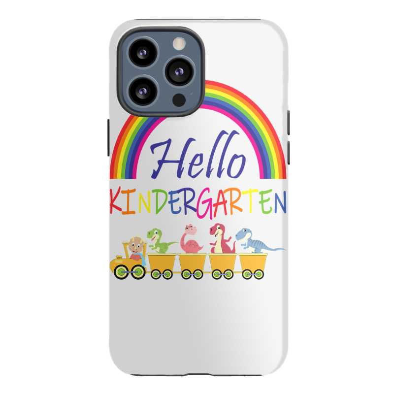 Train Dinosaur Team First Day Of Kindergarten Back To School T Shirt Iphone 13 Pro Max Case | Artistshot