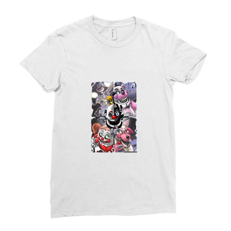 Five Nights At Freddy's Sister Location Ladies Fitted T-Shirt by hidupmereka1 | Artistshot