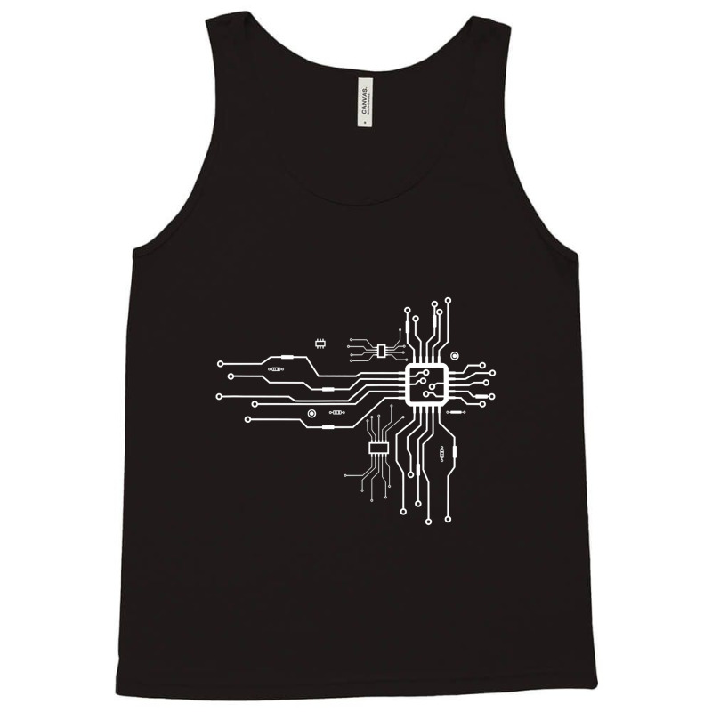 Cpu Heart Chipset Board Electrical Electronic Engineer T Shirt Tank Top by sieuduong86 | Artistshot