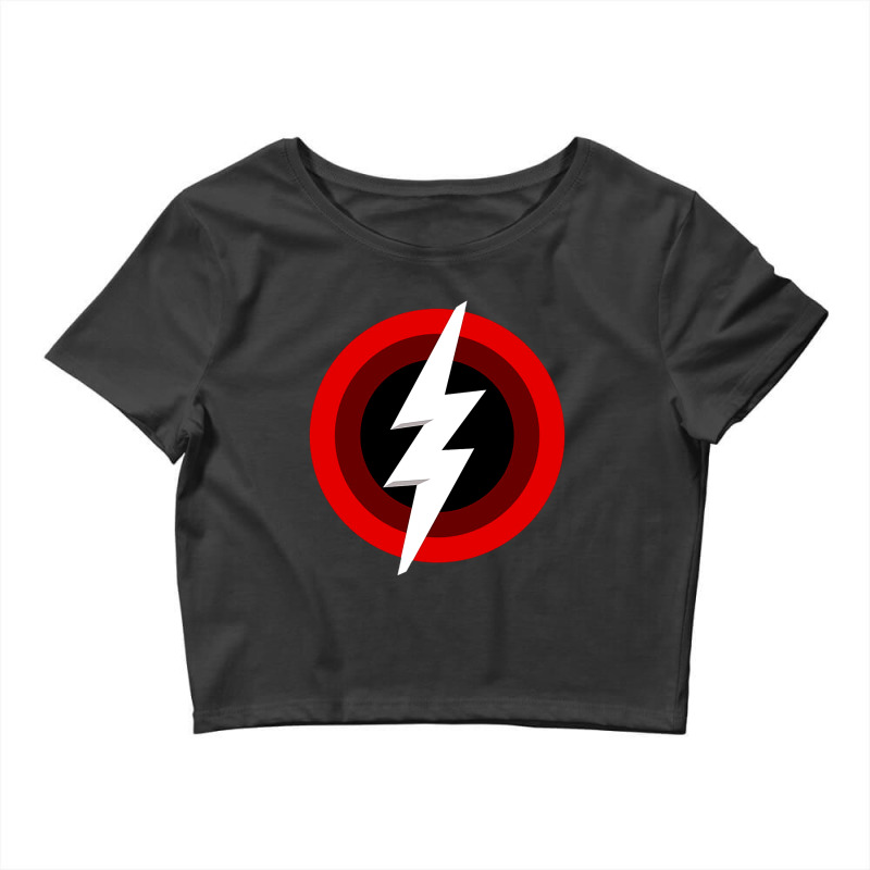 Lighting Rock Jam Crop Top by rdach | Artistshot