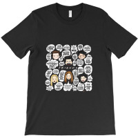 Friends Tv Lines T-shirt | Artistshot