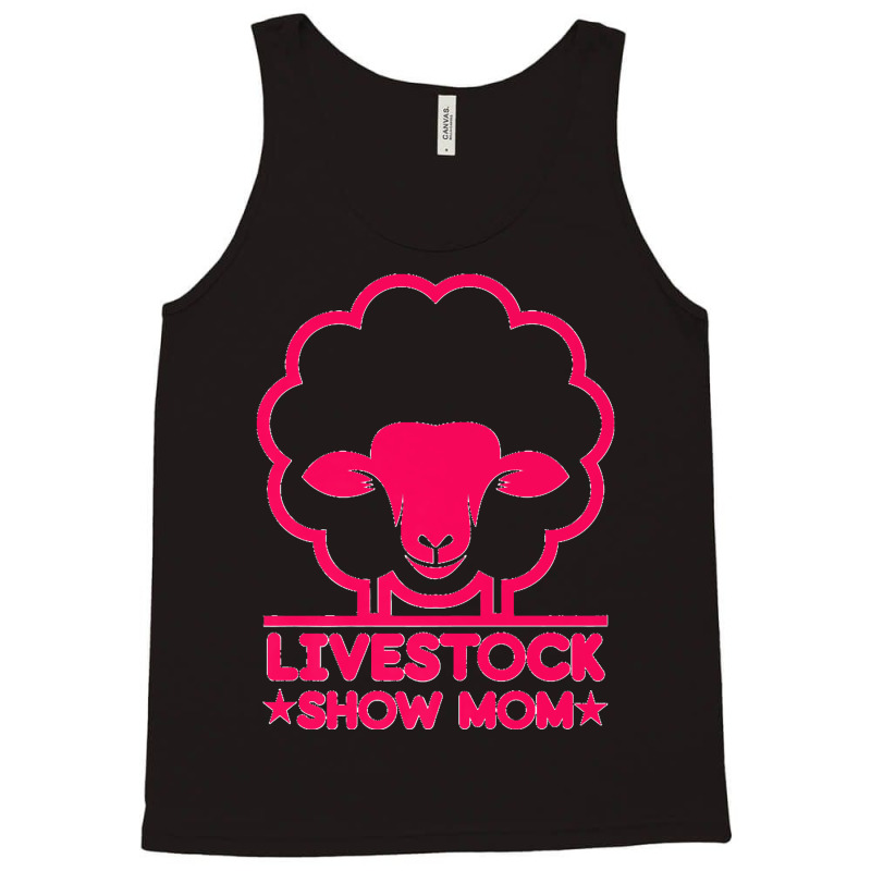 Livestock Show Mom  Showing Sheep At The Fair Premium Tank Top | Artistshot