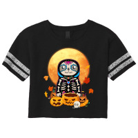 Sloth Sugar Skull Mexico Calavera Dia De Los Muertos Shirt Scorecard Crop Tee | Artistshot