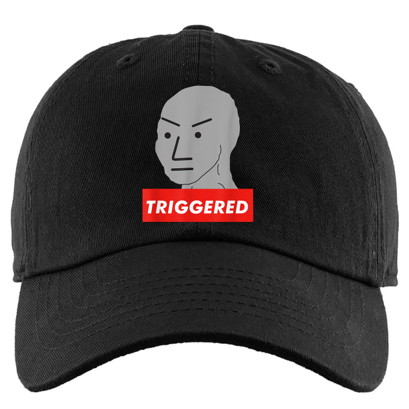 Custom Triggered Npc Non Playable Character Sjw Wojak Meme T Shirt Kids